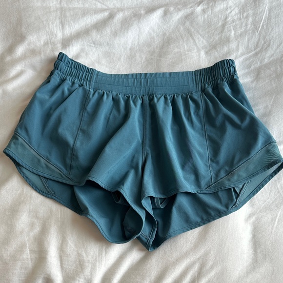 lululemon athletica Blue Athletic Shorts - Picture 1 of 1